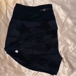 Black Camo Lululemon Shorts